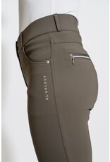 KL Select Gabrielle Breeches Knee Patch  Truffle/Copper