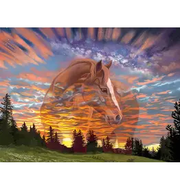 Birthday Card "Horse in the Sky"