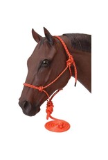 Tough One Poly Rope Tied Halter w/ Lead Horse