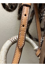 Murphy Leather Bosal with Mecate Horsehair Reins