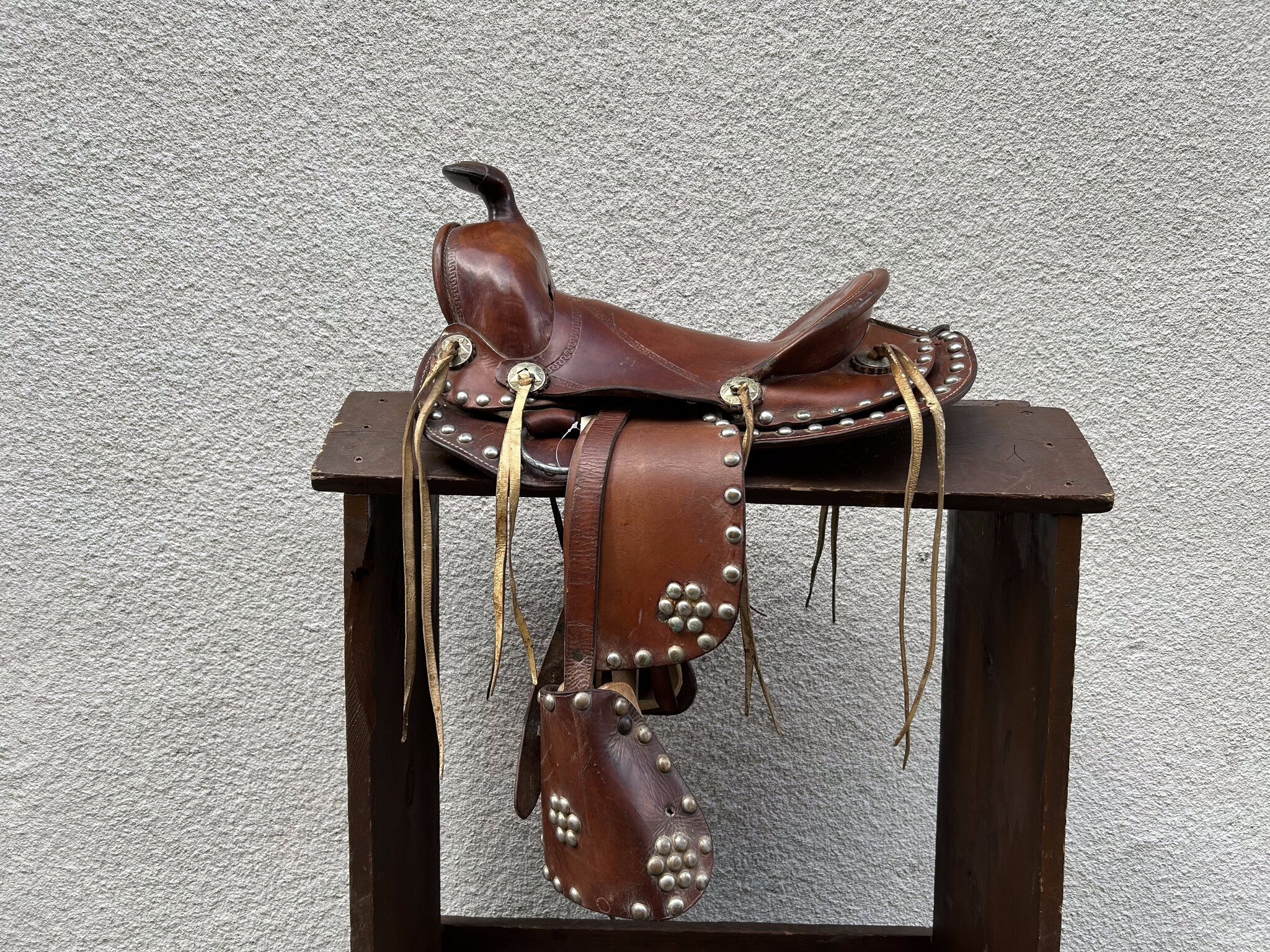 Kids Simco Western Saddle 12" with Tapaderos and Grommets San Diego