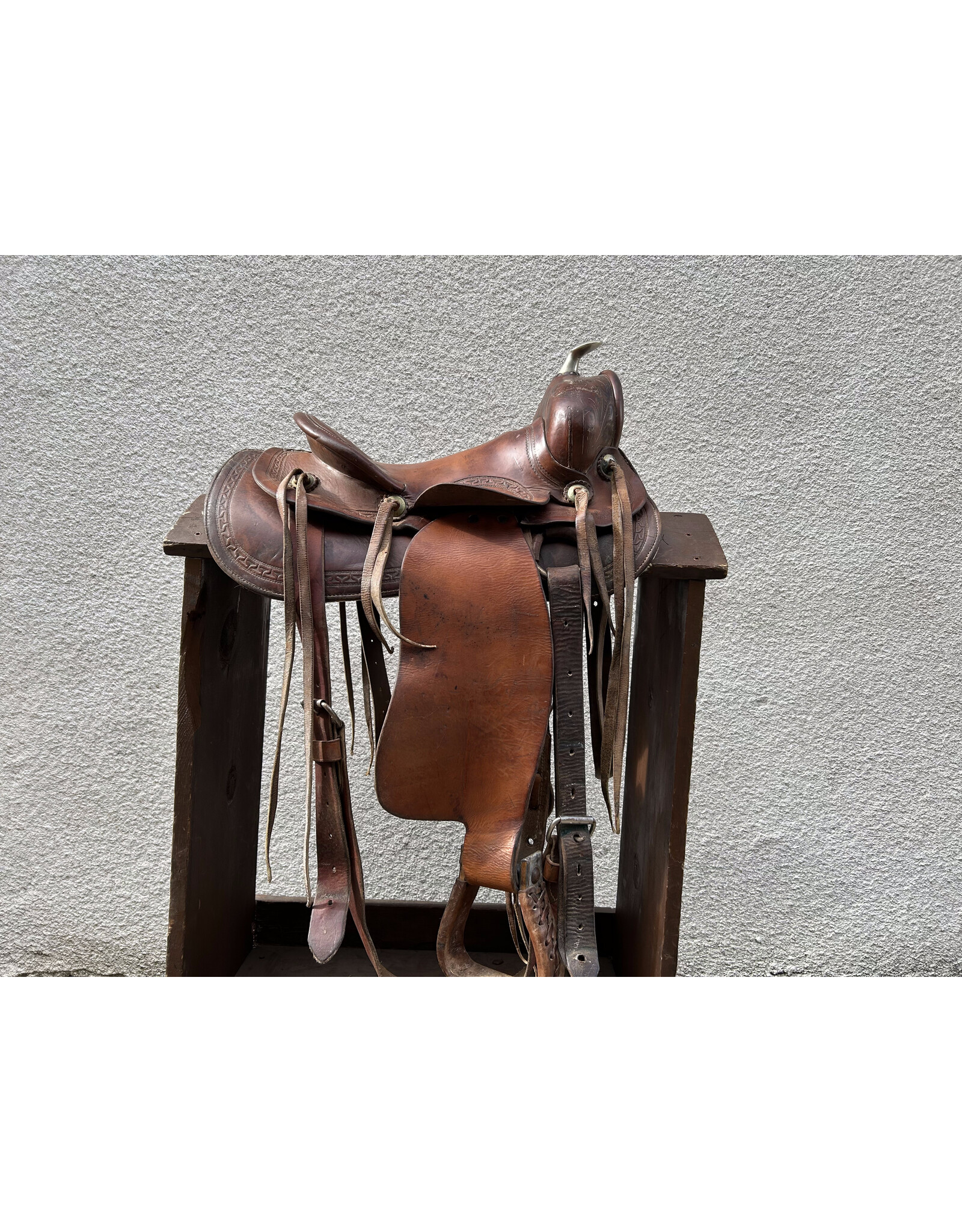 Kids Western Saddle 12" with Metal horn Cap
