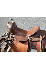 Kids Western Saddle 12" with Metal horn Cap