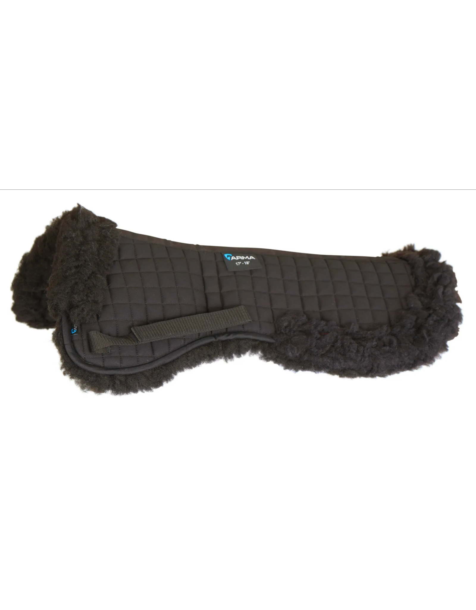 Shires ARMA Acrilan Lined Saddle Pad - Black - Arma-4368-BLK - Tack Of