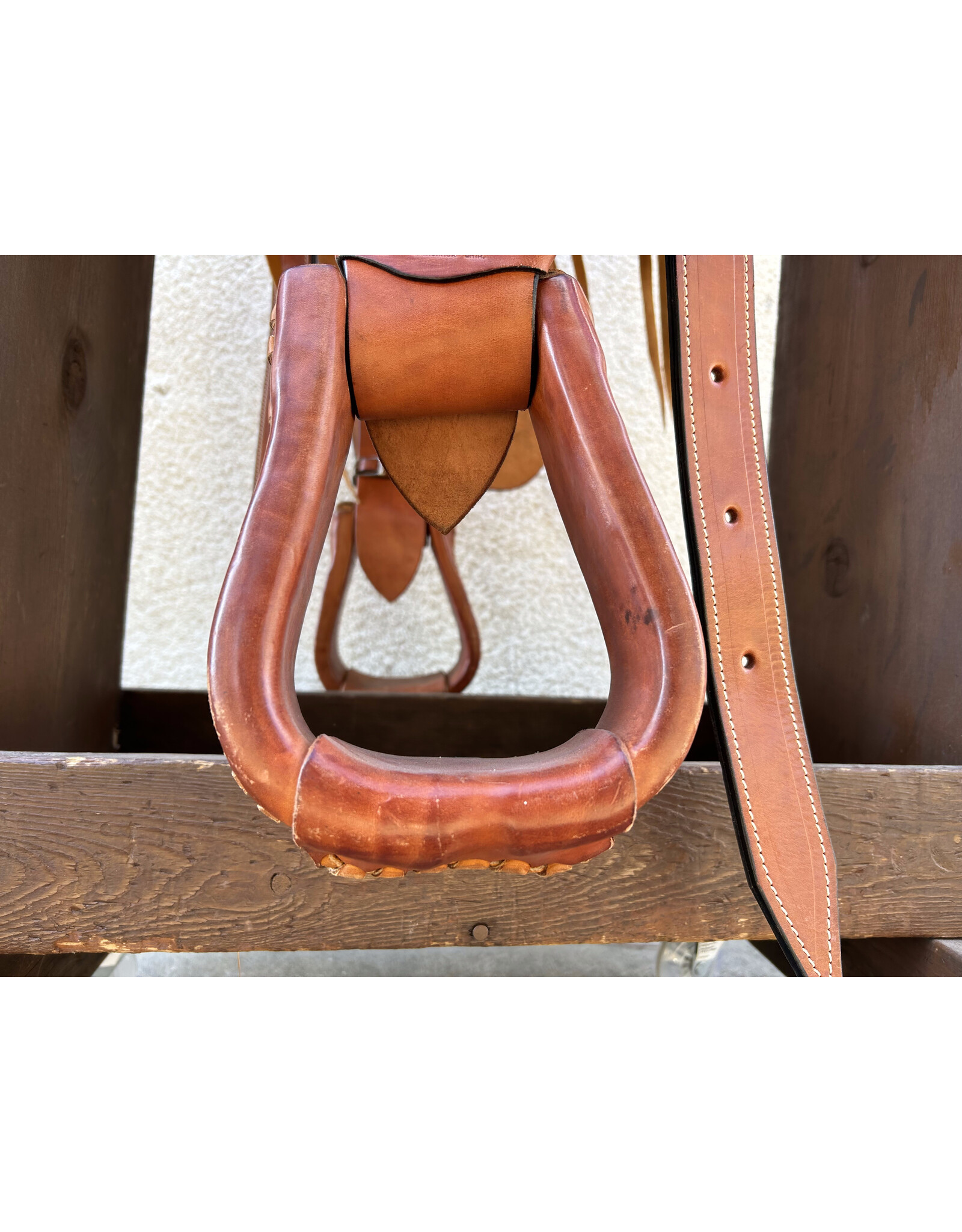 El Guadarnes Trail/Ranch Saddle 15" Seat, 6.5" Gullet