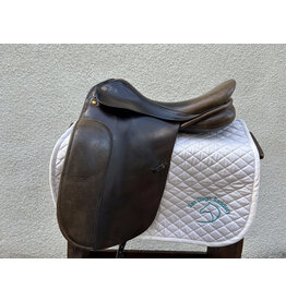 Prestige Dressage Saddle Brown 19" Seat, 4.5" Gullet