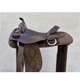 Big Horn 306 X-Wide Trail Saddle 16" Seat, Wide+ Gullet (8")
