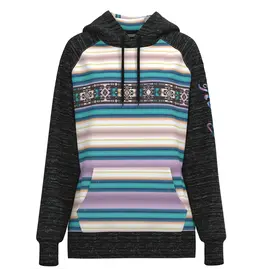 Hooey Brands Ladies Hoody Serape/Black