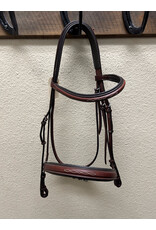 Edgewood Padded Fancy Stitched Bridle Brown
