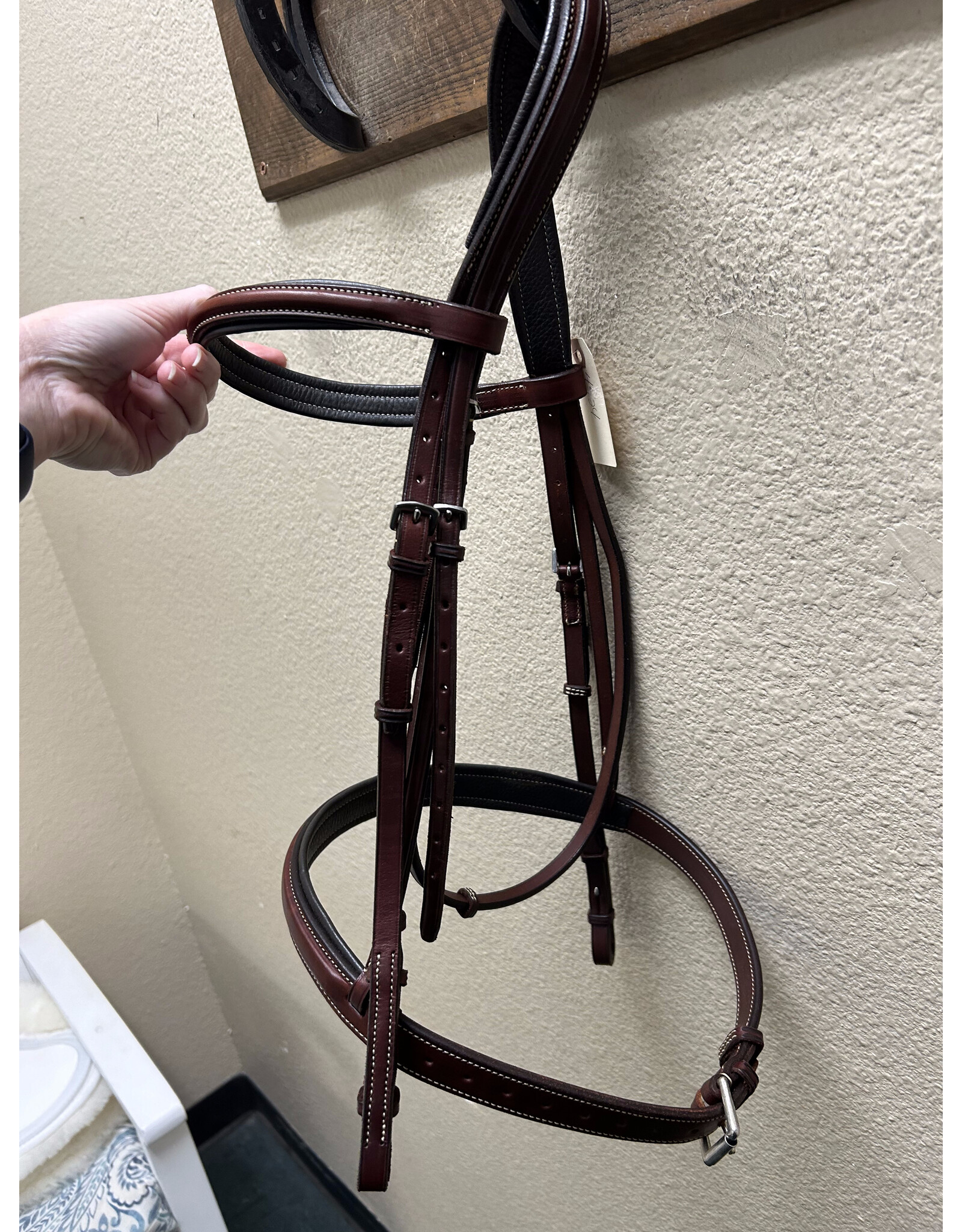 Edgewood Padded Fancy Stitched Bridle Brown