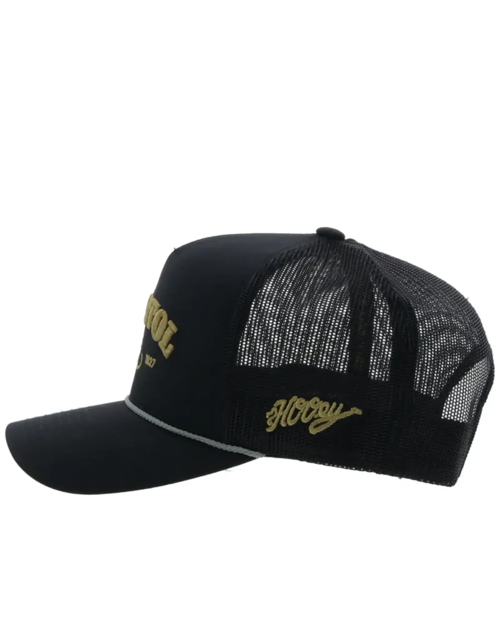 Hooey Brands Hat "Resistol" Black w/Gold Stitching