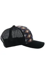 Hooey Brands Hat Rope Like A Girl Cream/Tan/Black Aztec Pattern Hat