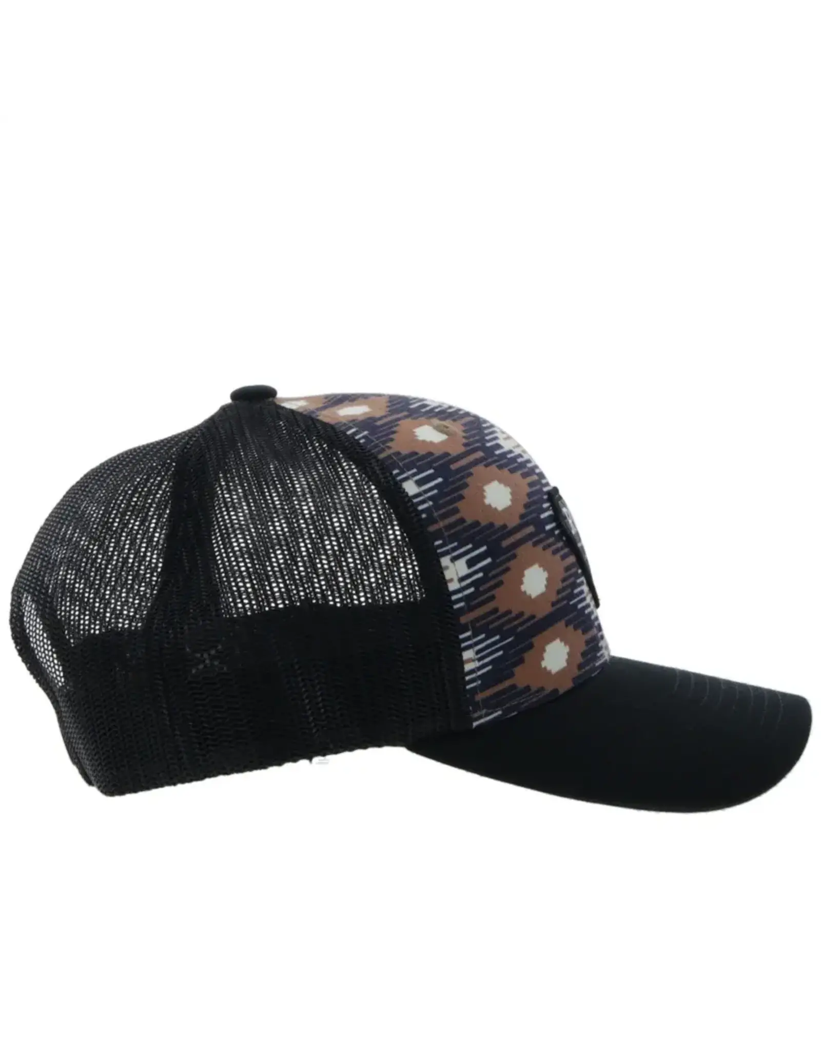 Hooey Brands Hat Rope Like A Girl Cream/Tan/Black Aztec Pattern Hat