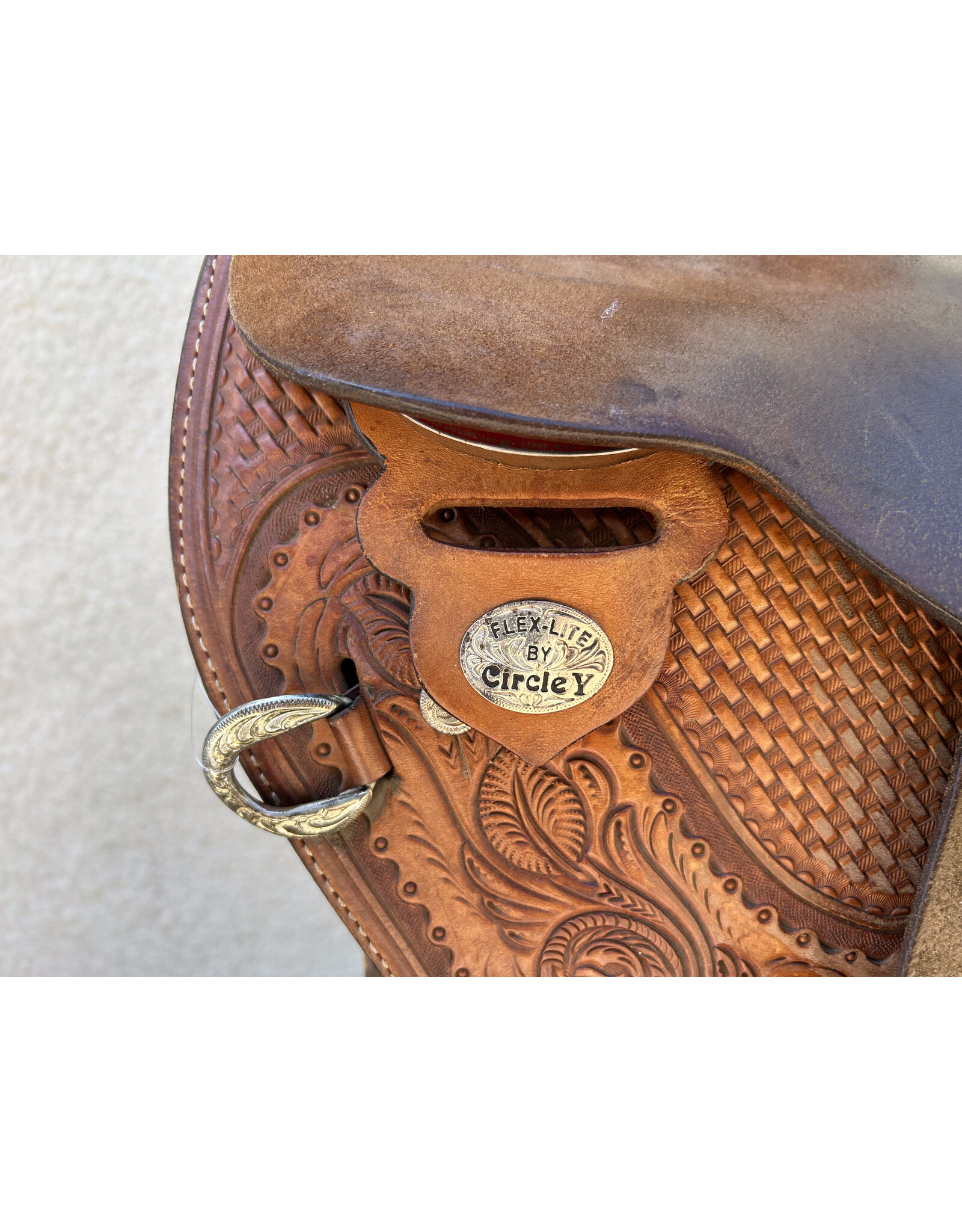 Circle Y Flex-Lite Barrel Saddle 14" Regular Tree
