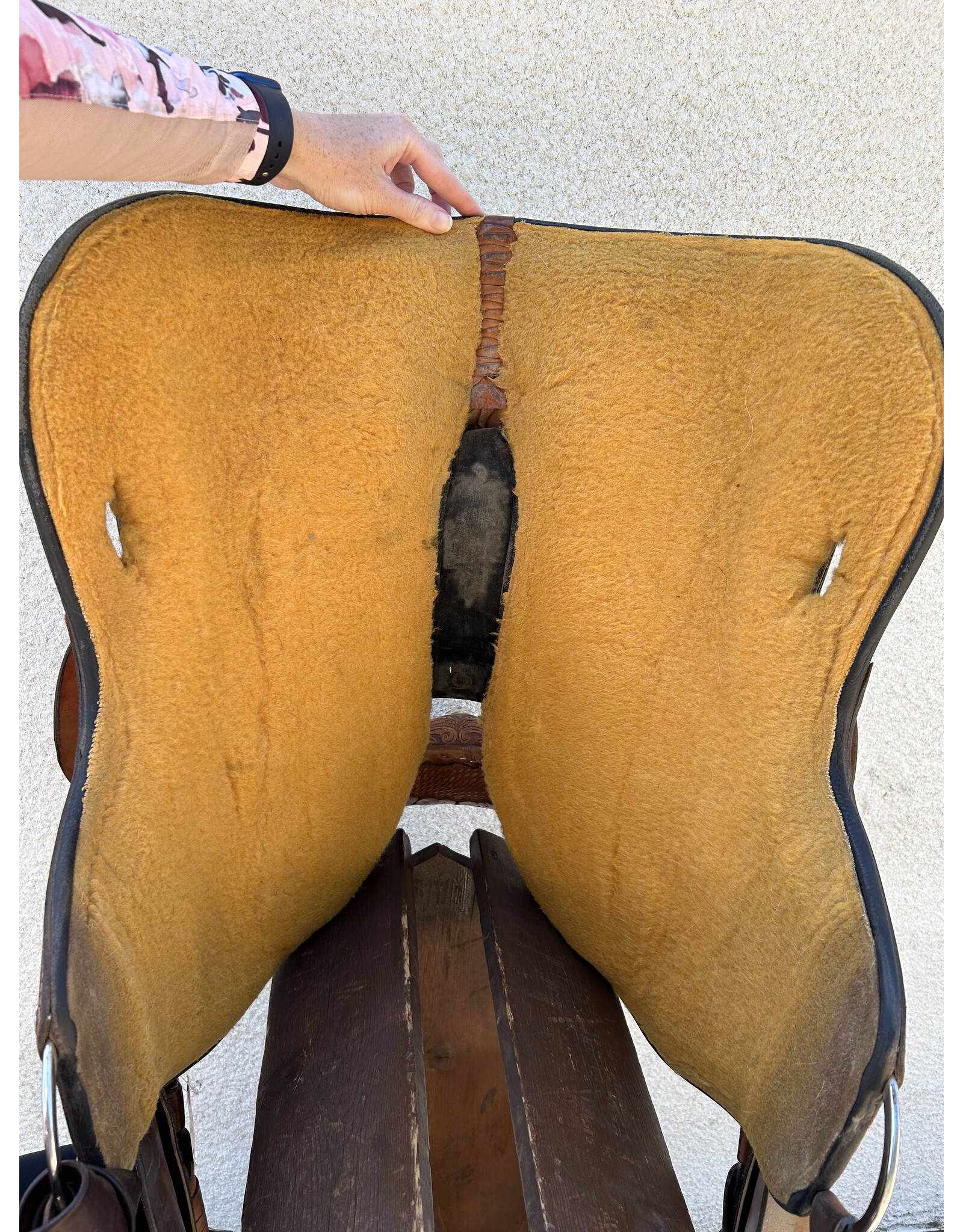 Circle Y Flex-Lite Barrel Saddle 14" Regular Tree