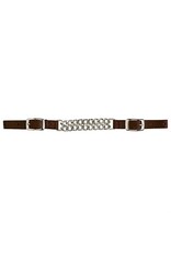 Weaver Nylon Curb Strap with 4-1/4" Double Flat Link Chain