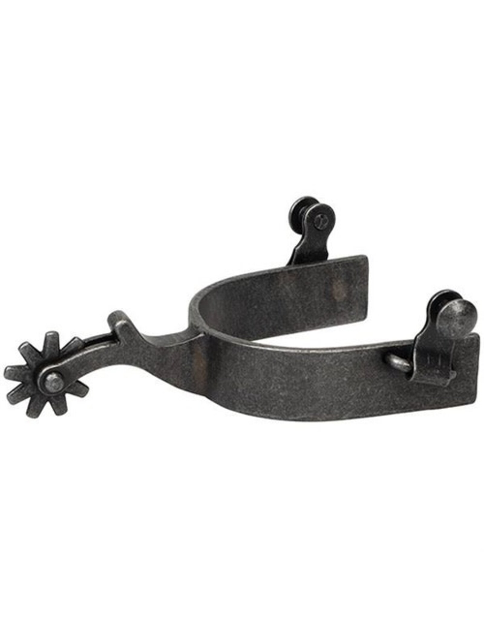 Weaver Spurs Brushed Buffed Black 2" Shank Mens