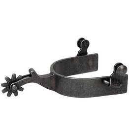 Weaver Spurs Brushed Buffed Black 2" Shank Mens