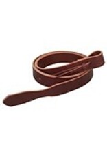 Weaver Latigo with Holes, Burgundy, 1-1/2" x 72"