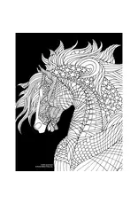 Horse Hollow Press Pretty Horses Coloring Kit w/ 24-Colored Pencils