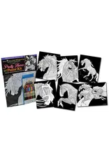 Horse Hollow Press Pretty Horses Coloring Kit w/ 24-Colored Pencils