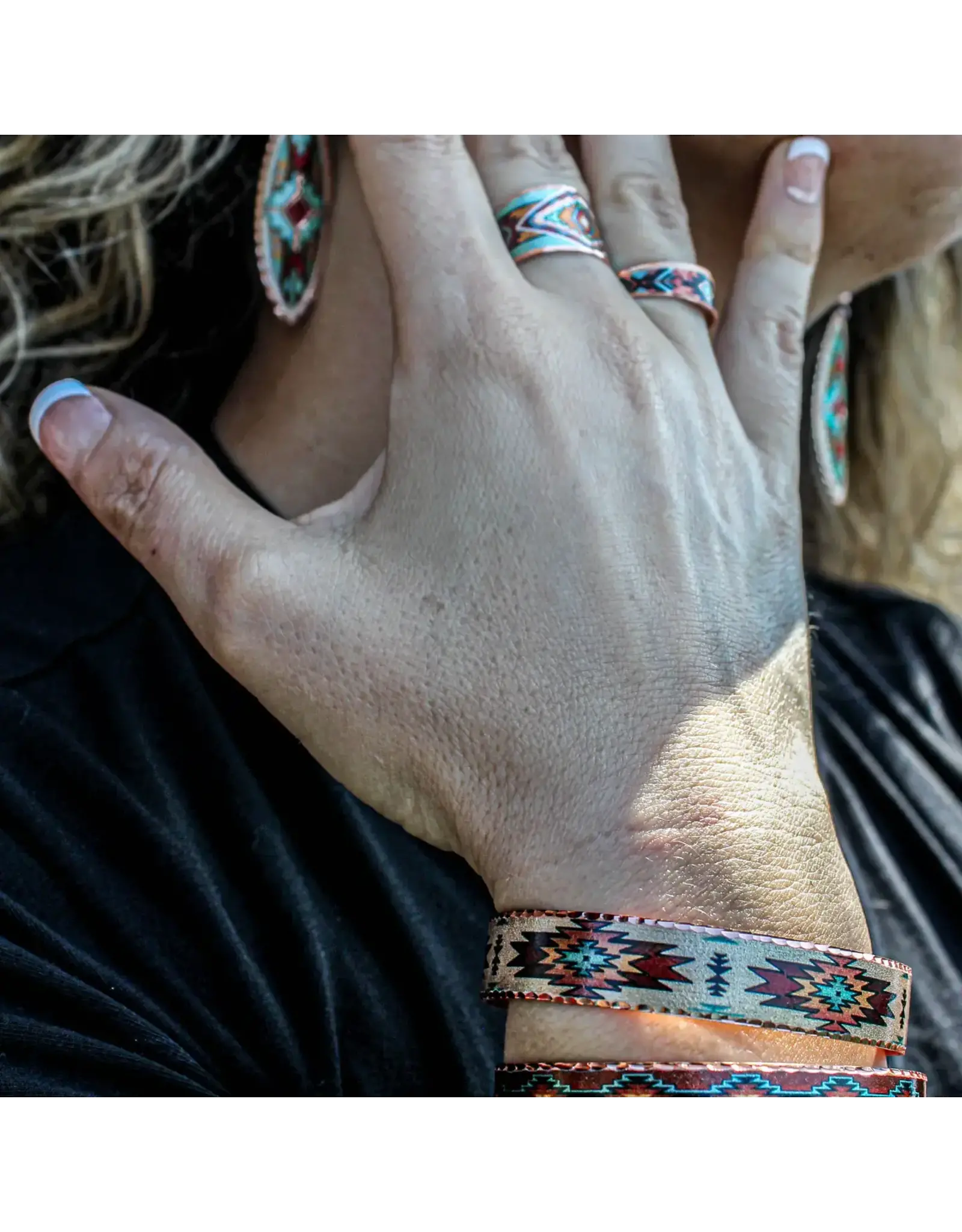 Copper Arts Inc. Bns 19 Handmade Native American Bracelet