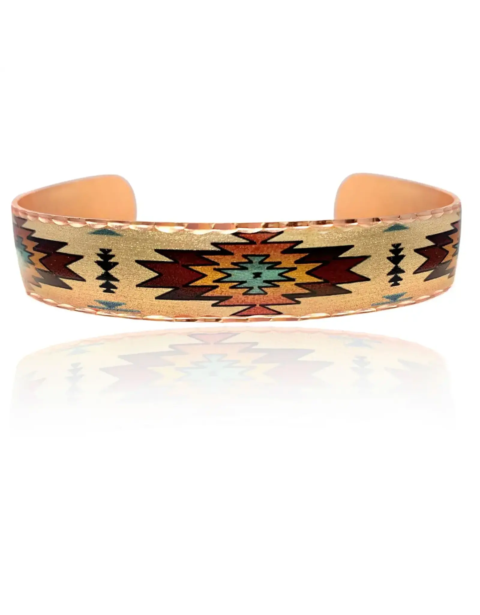 Copper Arts Inc. Bns 201 Southwestern Design Adjustable Bracelet
