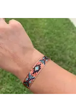 Copper Arts Inc. Bns 715 Flame Painted Native Cuff Bracelet