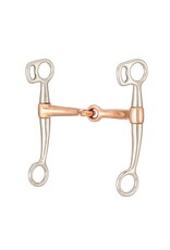 Tough 1 Stainless Tom Thumb Bit with Copper Mouth - 5"