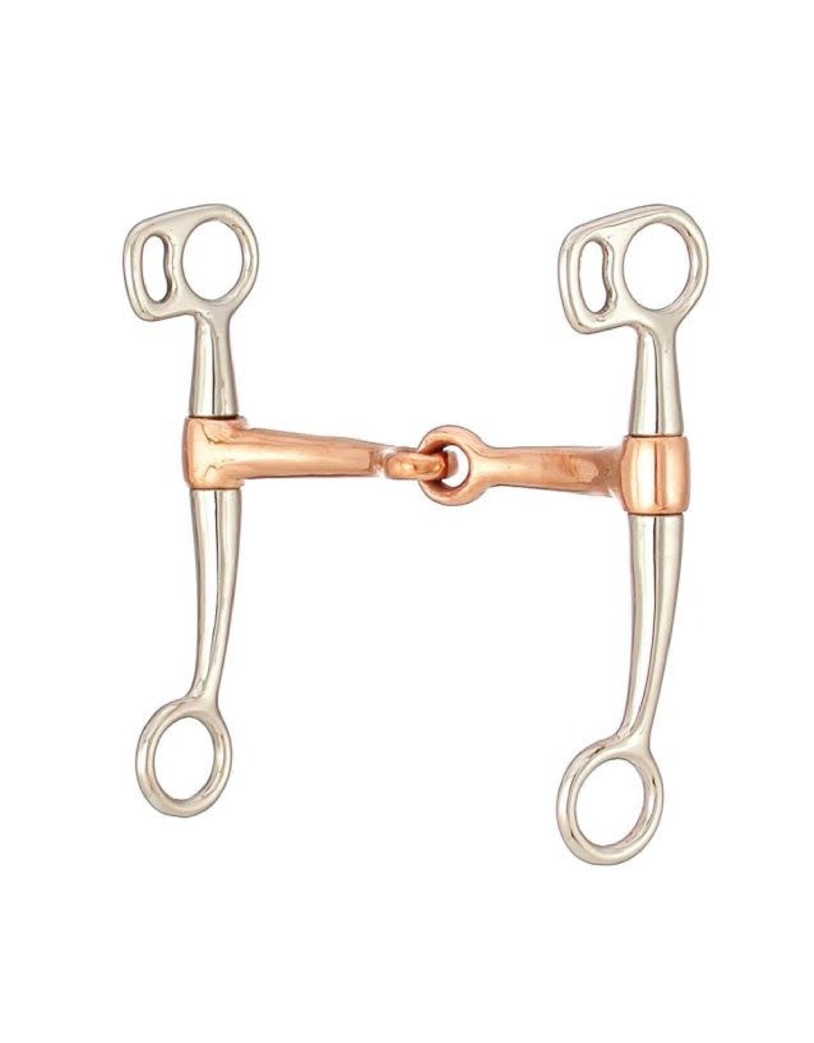 Tough 1 Stainless Tom Thumb Bit with Copper Mouth - 5"