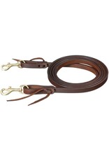 Royal King Harness Leather Roping Reins with Snap Ends 7.5'