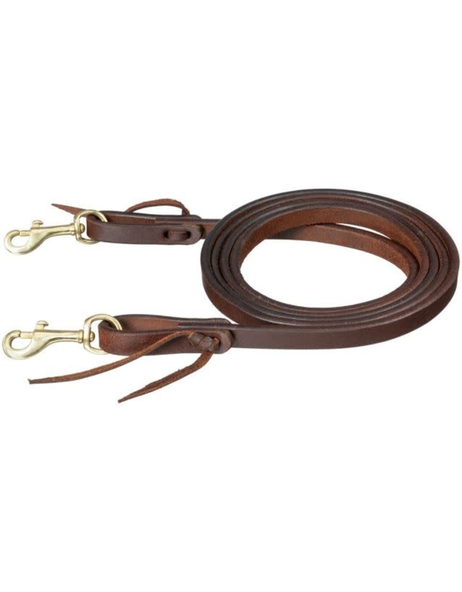 Royal King Harness Leather Roping Reins with Snap Ends 7.5'