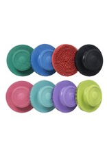 Tough 1 Curry Soft Face Round Rubber Brush Assorted Colors