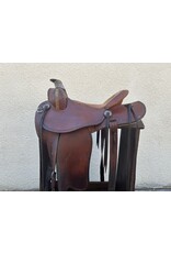 Roper Gary McClintock Saddle 15.5" wide tree