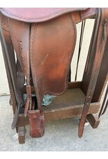 Roper Gary McClintock Saddle 15.5" wide tree