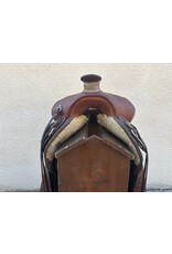 Roper Gary McClintock Saddle 15.5" wide tree