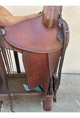 Roper Gary McClintock Saddle 15.5" wide tree