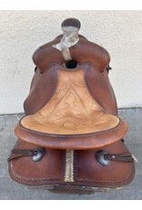Roper Gary McClintock Saddle 15.5" wide tree