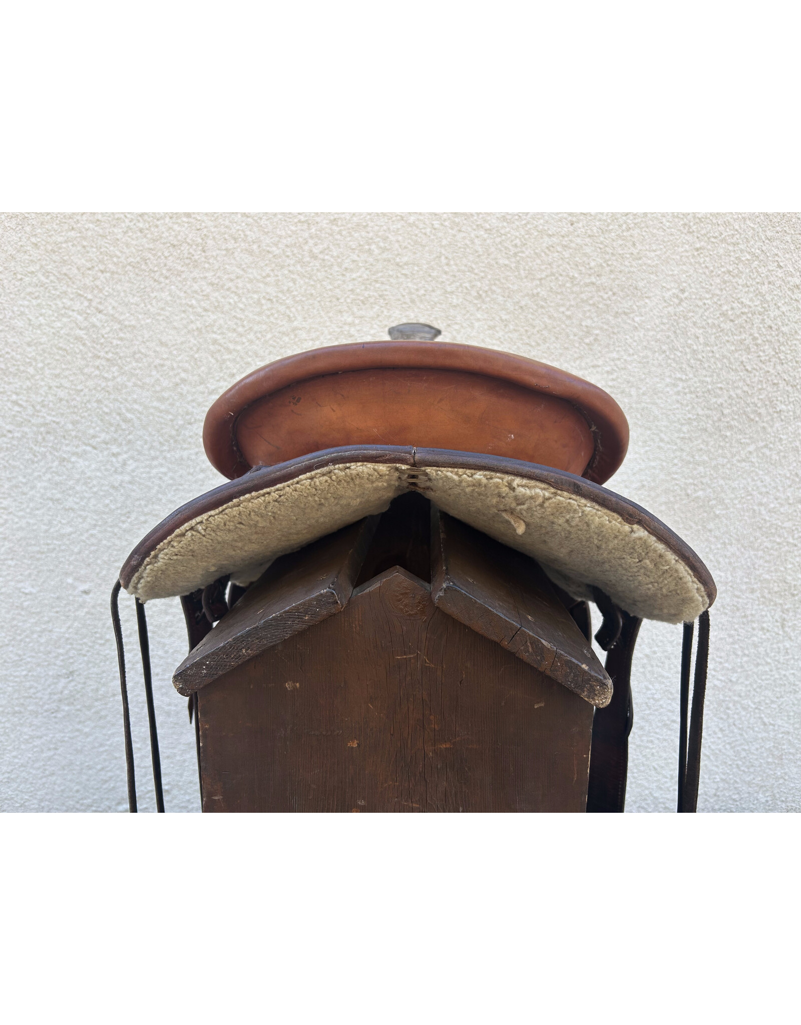 Roper Gary McClintock Saddle 15.5" wide tree