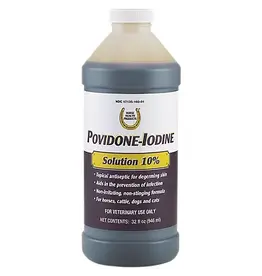 Farnam Povidone Iodine Solution 10% Quart 32oz