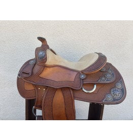 Silver Mesa Show Saddle 15" Seat 7" Gullet