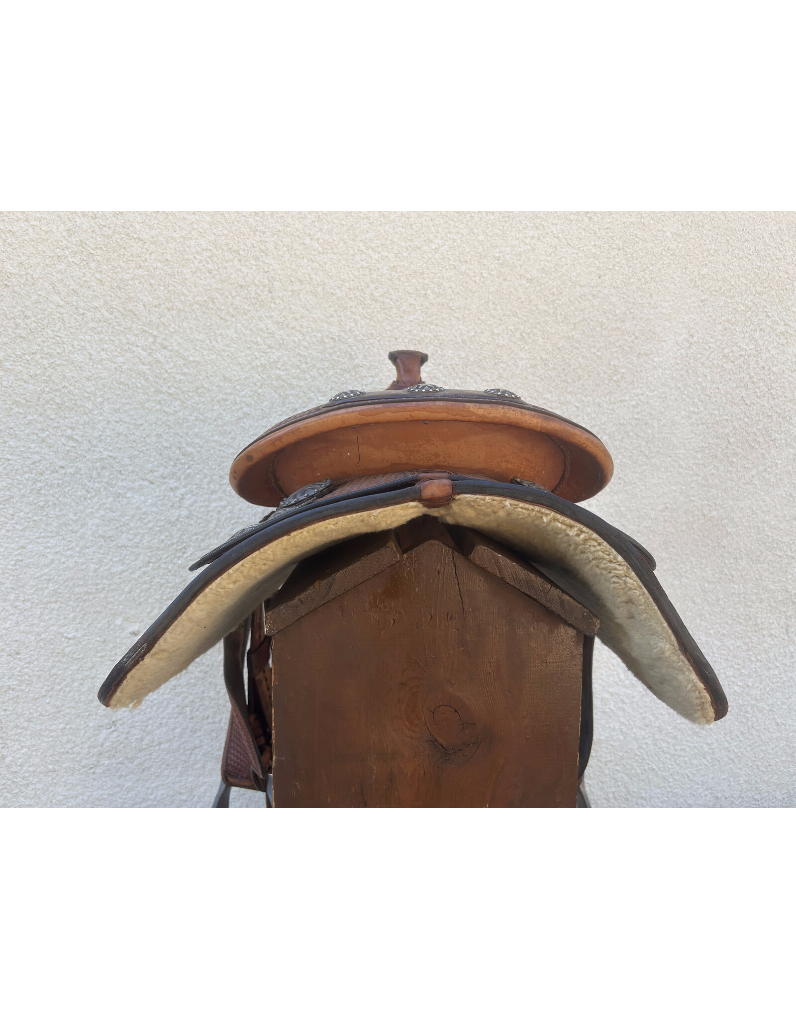 Silver Mesa Show Saddle 15" Seat 7" Gullet