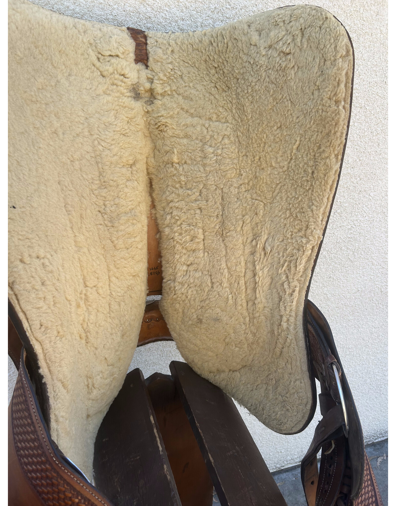 Silver Mesa Show Saddle 15" Seat 7" Gullet