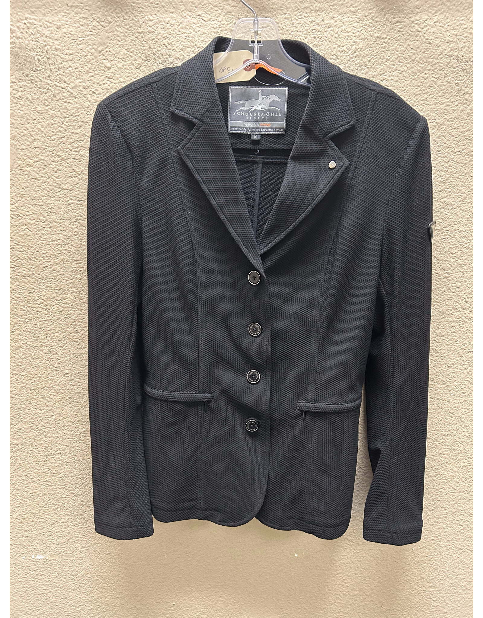 Schockemohle Ladies Air Cool Show Coat  Size Medium Black