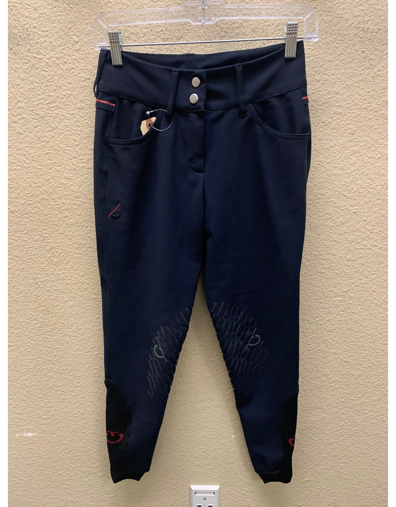 Navy Red Stripe Cavalleria Toscana TEAM Breeches