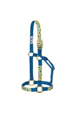 Weaver Non-Adjustable Nylon Patterned Halter 1" Weaver