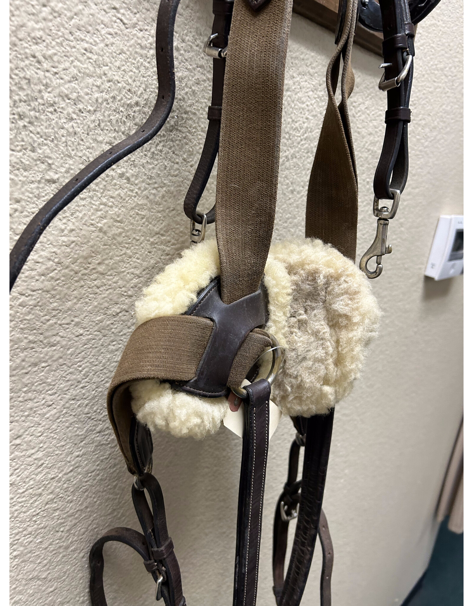 5 Pt Breastplate  Full Size Brown Elastic