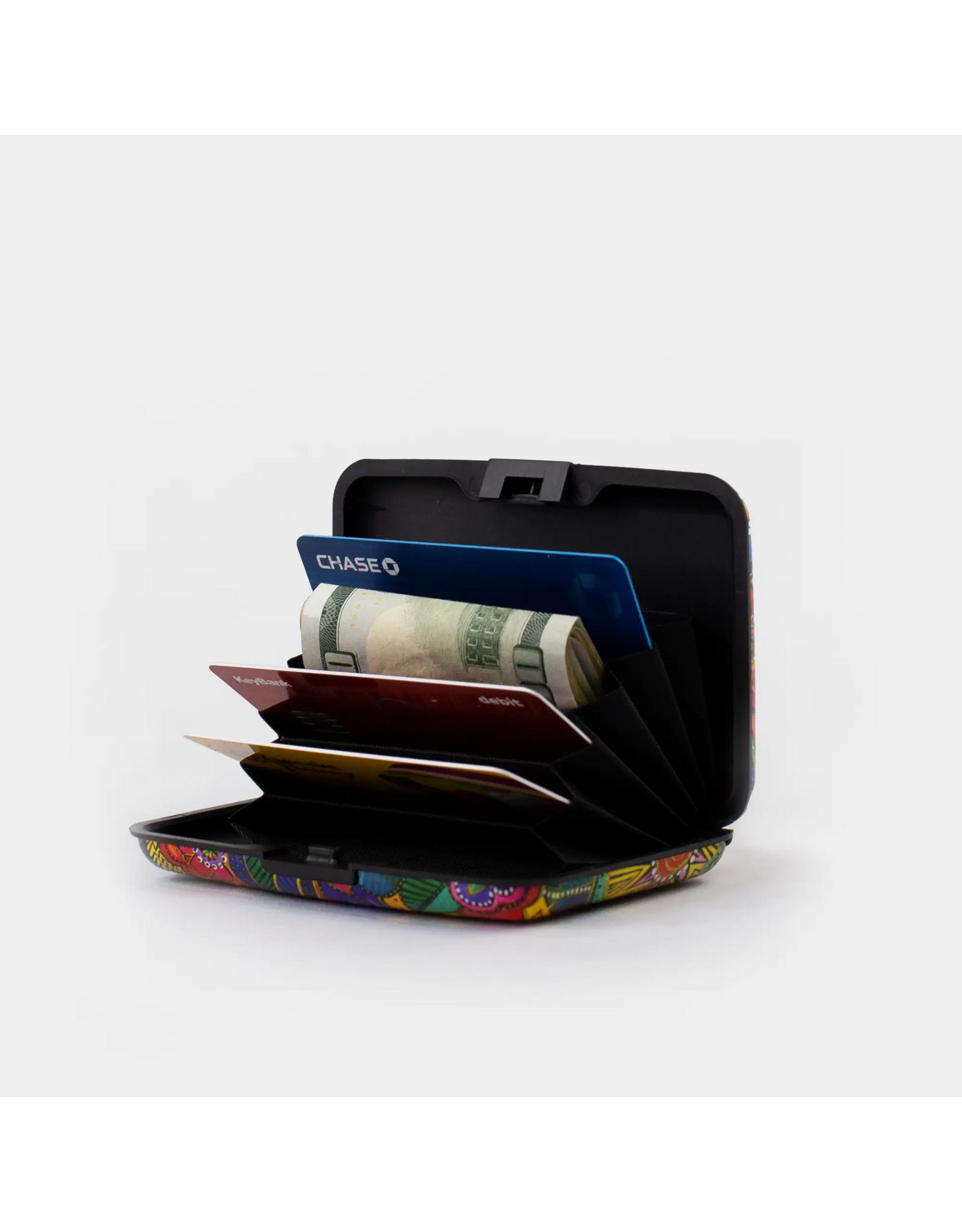 Monarque Armored Wallet Burch Wild Horses of Fire