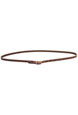 Throat Latch Replacement Latigo Leather Burgundy