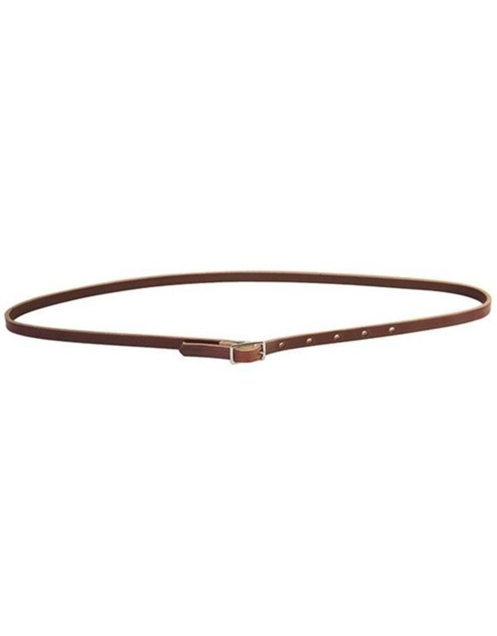 Throat Latch Replacement Latigo Leather Burgundy